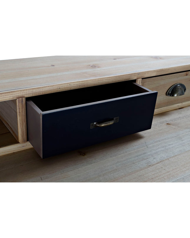 DKD Home Decor wooden MDF bureau with 120x50x98.5 cm dimensions, suitable for home decor and furniture.