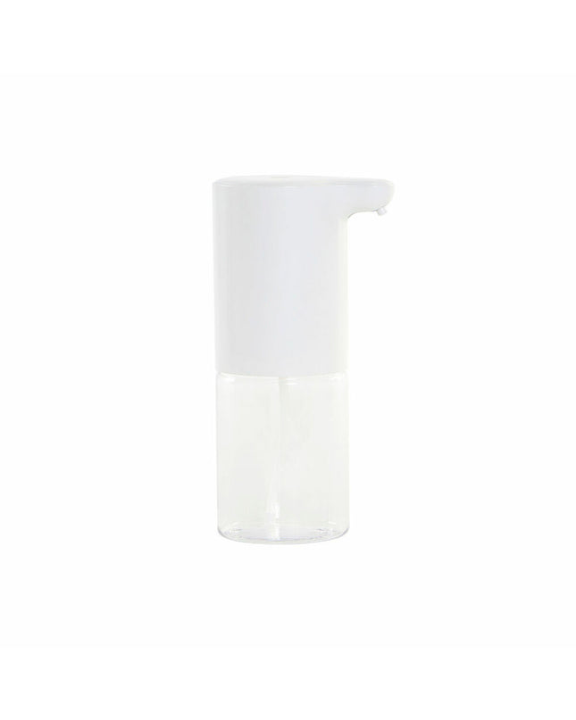DKD Home Decor automatic soap dispenser with sensor, transparent plastic, 320 ml capacity, in a bathroom setting.