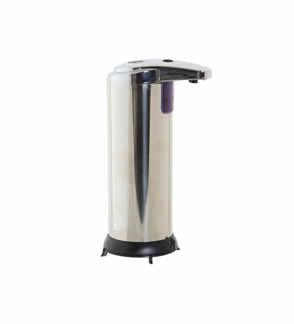 Black and silver DKD Home Decor automatic soap dispenser with sensor, 250 ml capacity, for bathroom and kitchen use.
