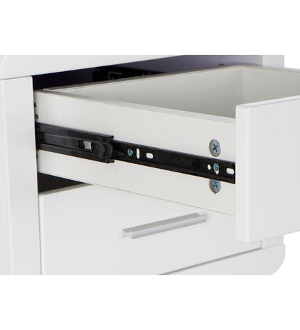DKD Home Decor bureau with silver metal legs and wooden MDF top, measuring 120x55x76 cm, suitable for home or kitchen use.