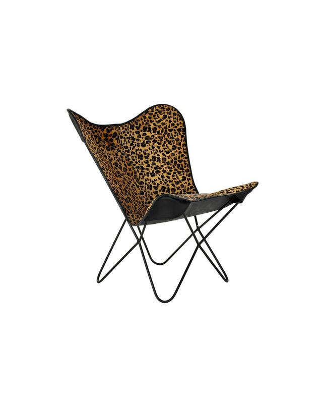 DKD Home Decor brown and black kitchen chair with wooden legs, measuring 73x70x93 cm, suitable for home and cooking areas.