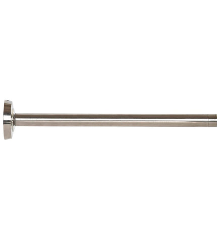 Silver DKD Home Decor extendable towel rack in steel, 50cm, for bathroom or kitchen use, measuring 30x6x6 cm.
