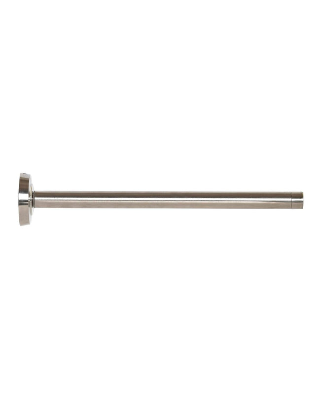 Silver DKD Home Decor extendable towel rack in steel, 50cm, for bathroom or kitchen use, measuring 30x6x6 cm.