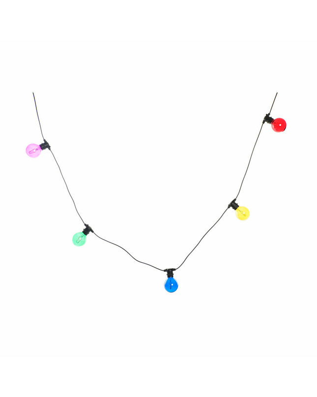 Multicolored LED light garland by DKD Home Decor, outdoor garden decoration, 850 cm long, suitable for outdoor festive decor.