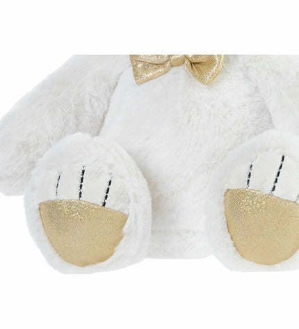 Soft DKD Home Decor plush teddy bear with a white butterfly tie, suitable for children, measuring 30x40 cm.