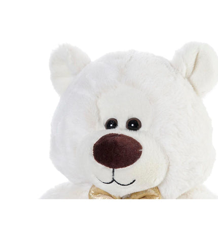 Soft DKD Home Decor teddy bear plush toy with white and gold accents, perfect for children, measuring 30x40 cm.