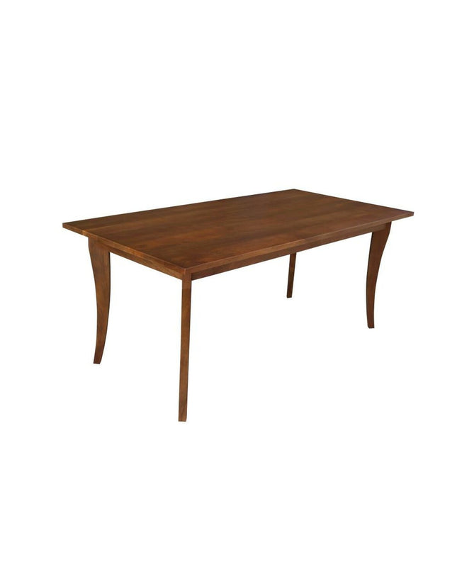 Rectangular dining table by DKD Home Decor with brown mango wood finish, measuring 180 x 90 x 76 cm, suitable for kitchen or home use.