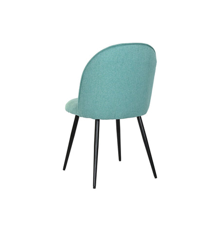 DKD Home Decor kitchen chair with wooden frame, 50x52x84 cm, featuring a cushioned seat and modern design.