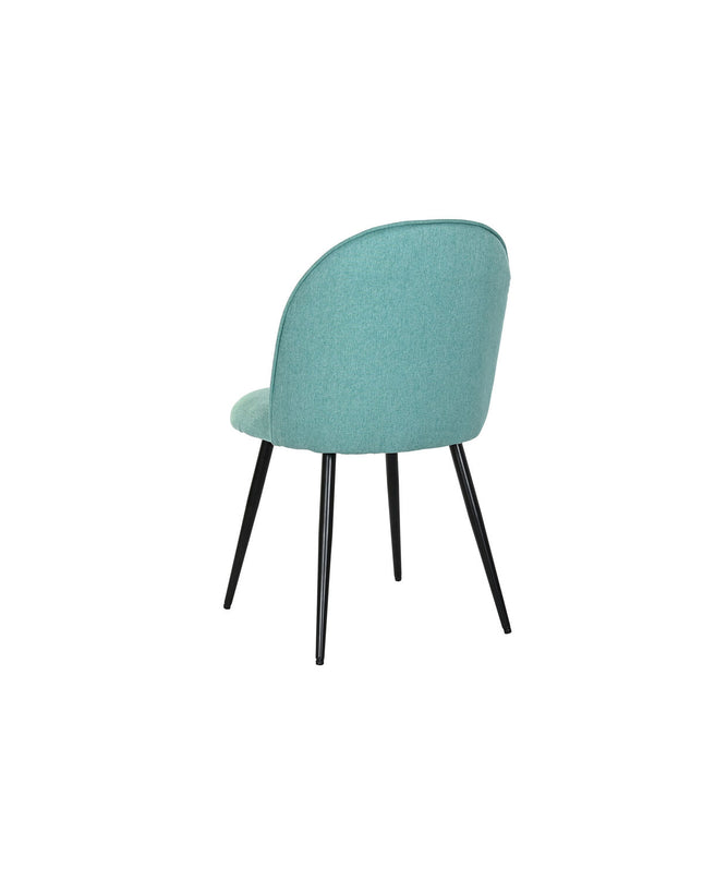 DKD Home Decor kitchen chair with wooden frame, 50x52x84 cm, featuring a cushioned seat and modern design.