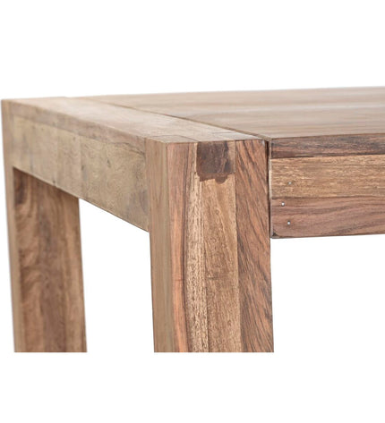 Natuurlijk bruine DKD Home Decor eettafel met afmetingen 180 x 90 x 76 cm, geschikt voor huis en koken, modern design.