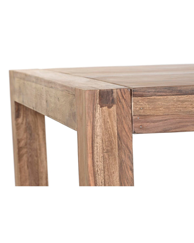 Natuurlijk bruine DKD Home Decor eettafel met afmetingen 180 x 90 x 76 cm, geschikt voor huis en koken, modern design.