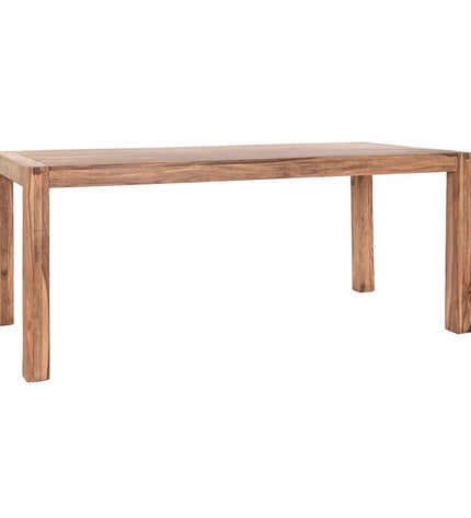 Natuurlijk bruine DKD Home Decor eettafel 180x90x76 cm in huis en koken meubel collectie, wood grain finish.