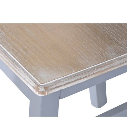 Natuurlijk grijze keukenstoel from DKD Home Decor, 40 x 42 x 94.5 cm, with a modern design and cushioned seat.