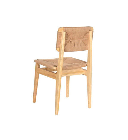 DKD Home Decor kitchen chair in natural wood finish, available in various sizes, with a modern and comfortable design for dining areas.