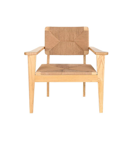 Natural wooden kitchen chair by DKD Home Decor, 67x47x84 cm, stylish home and dining room furniture.