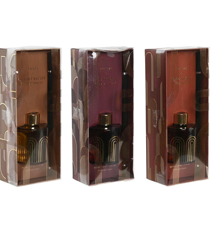 DKD Home Decor 100ml Stads air fresheners for home and kitchen, featuring three bottles with city-inspired design.