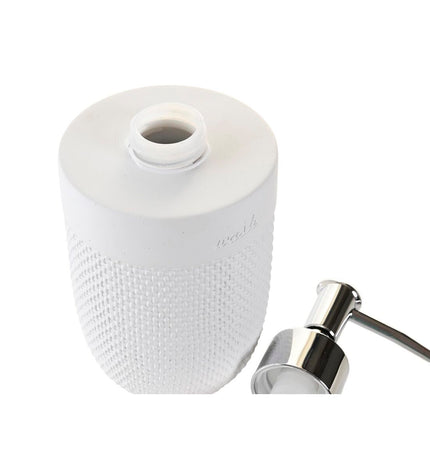 DKD Home Decor cement soap dispenser with polypropylene pump for bathroom and kitchen use, modern house and cooking decor.