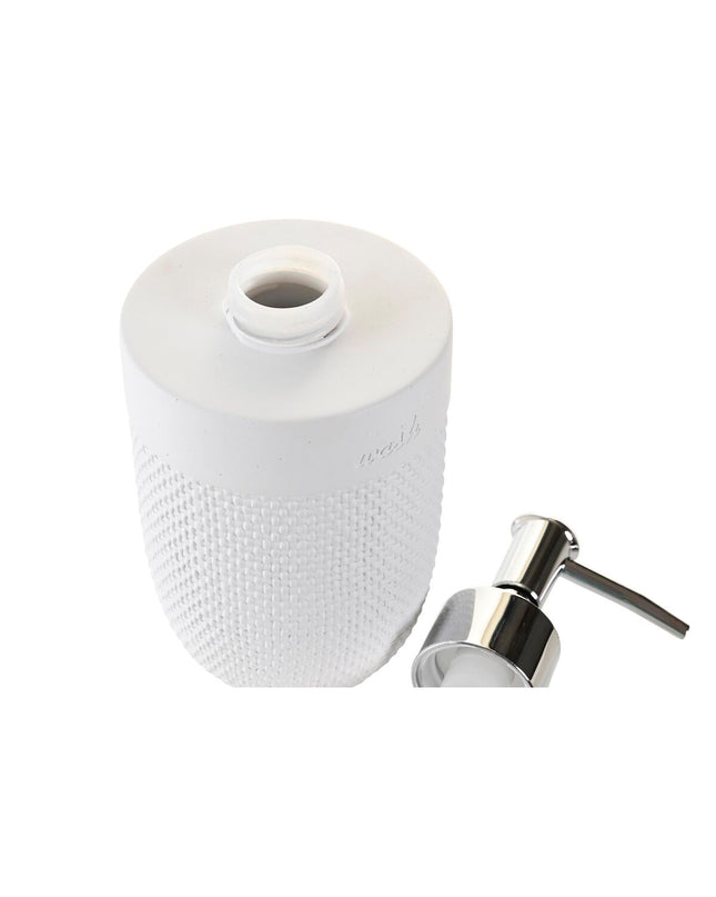 DKD Home Decor cement soap dispenser with polypropylene pump for bathroom and kitchen use, modern house and cooking decor.