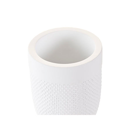 White cement house decor by DKD Home Decor, 8x8x10.5 cm, suitable for home, kitchen, and bathroom spaces.