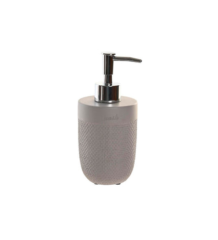 Gray cement-style plastic soap dispenser by DKD Home Decor for bathroom and kitchen use, suitable for home decor.