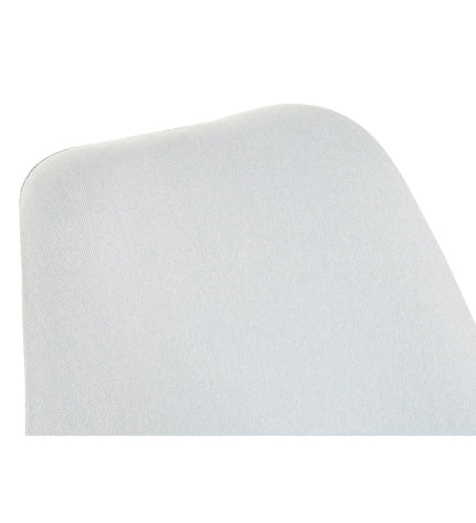 Blue and beige DKD Home Decor armchair with polyester upholstery, foam padding, beechwood legs, measuring 48x56x83 cm.