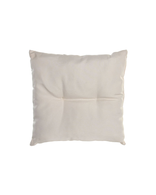 DKD Home Decor hondenbed in natuurlijk rotan, 45x45x45 cm, suitable for small pets with a stylish woven design.