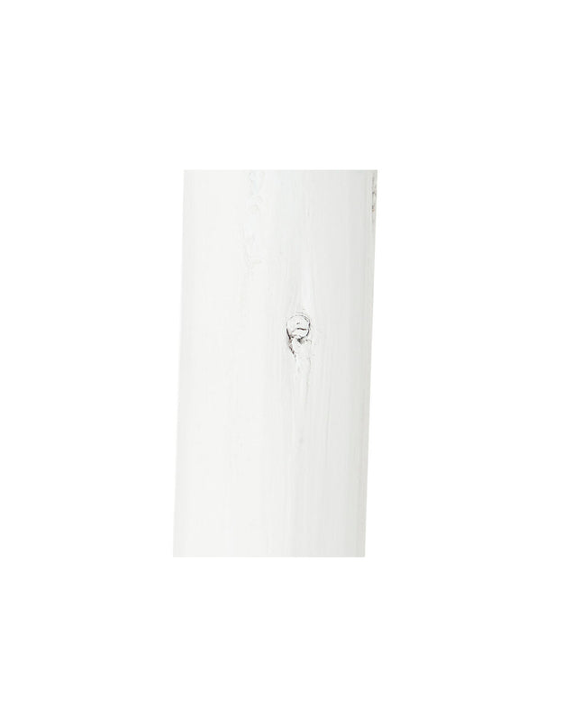 DKD Home Decor standing towel rack in white wood, 53.5 x 4.5 x 176 cm, ideal for bathroom organization and decor.