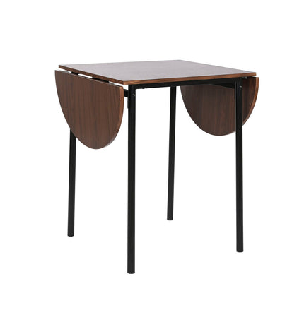 DKD Home Decor dining table with four chairs, measuring 121 x 55 x 78 cm, in a modern kitchen setting.