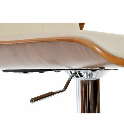 DKD Home Decor Bruin crème and zilverkleurig house and kitchen furniture with modern design, measuring 50x52x121 cm.