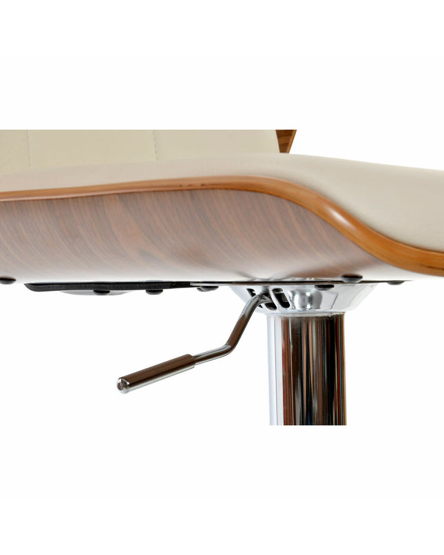 DKD Home Decor Bruin crème and zilverkleurig house and kitchen furniture with modern design, measuring 50x52x121 cm.