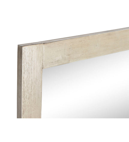 Home ESPRIT tropical wall mirror, natural finish, 92 x 2 x 100 cm, perfect for home decor and living spaces.