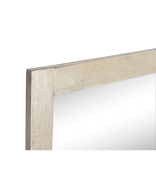 Home ESPRIT tropical wall mirror, natural finish, 92 x 2 x 100 cm, perfect for home decor and living spaces.