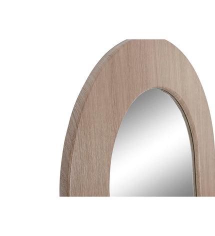 Home ESPRIT Wandspiegel Natuurlijk Stads, 65x2.2x160 cm, modern wall mirror with natural finish for home decor.