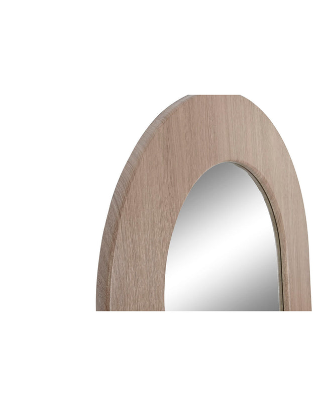 Home ESPRIT Wandspiegel Natuurlijk Stads, 65x2.2x160 cm, modern wall mirror with natural finish for home decor.