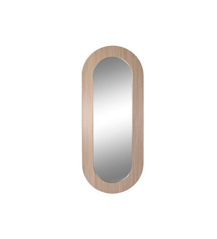 Home ESPRIT Wandspiegel Natuurlijk Stads, 65x2.2x160 cm, modern wall mirror with a natural finish for home decor.