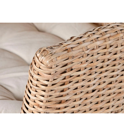 Home ESPRIT natural wooden chair with 69x70x85 cm dimensions, suitable for home and kitchen furniture.