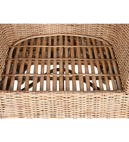 Home ESPRIT natural chair in wood finish with dimensions 69x70x85 cm, suitable for home and kitchen furniture.