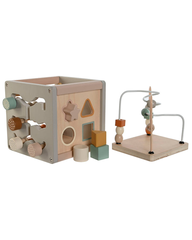 Wooden game from Home ESPRIT, featuring colorful wooden pieces for children’s play and interactive fun.