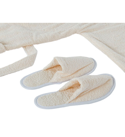 Home ESPRIT crème Kamerjas for home and bathroom, soft 400 g/m² fabric, designed for comfort and style.