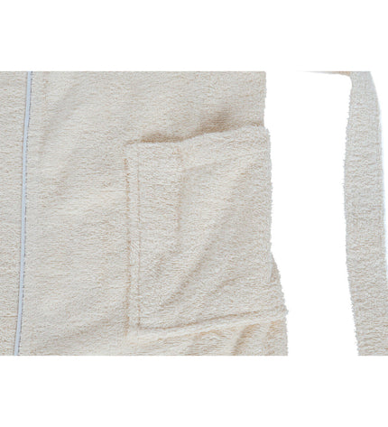 Home ESPRIT crème Kamerjas for home and kitchen, soft and absorbent bathrobe, 400 g/m², suitable for women.