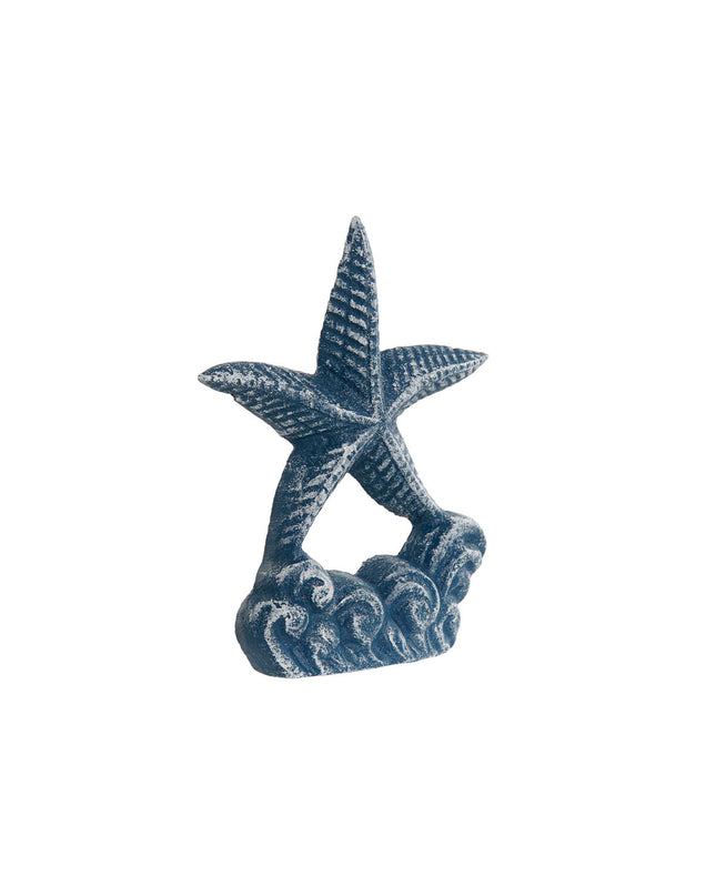 Home ESPRIT deurhouder in ijzer, stervorm, 12x6x15 cm, perfect voor huisdecoratie en keuken of huisgebruik.