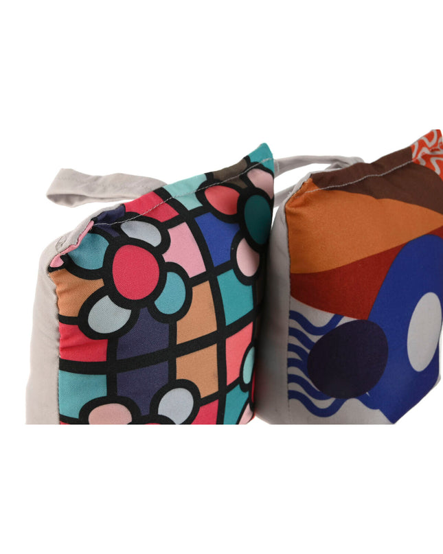 Pair of Home ESPRIT door hangers in Zand color, 20x10x25 cm, for home decor and kitchen use, set of two.