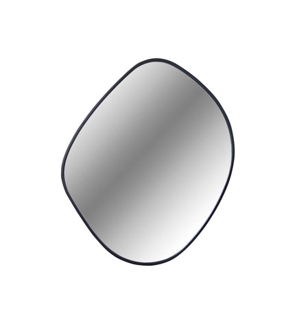 Modern Home ESPRIT wall mirror with white frame, 56x2.5x69.5 cm, ideal for home decor and interior styling.