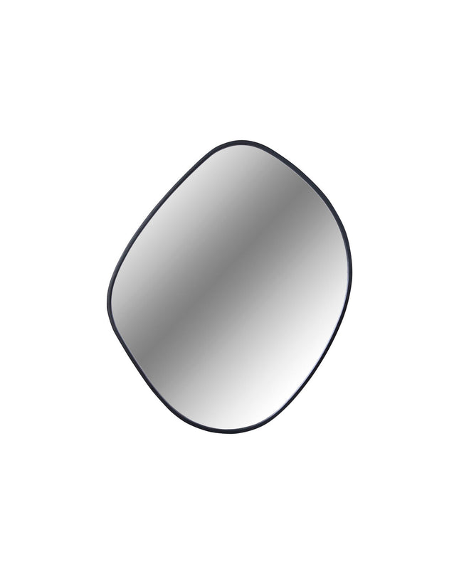Modern Home ESPRIT wall mirror with white frame, 56x2.5x69.5 cm, ideal for home decor and interior styling.
