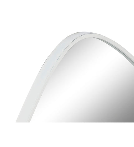 Home ESPRIT modern wall mirror with white frame, 56x2.5x69.5 cm, suitable for home decor and interior design.