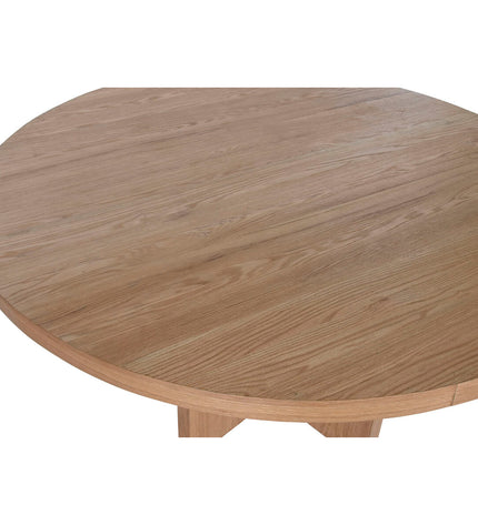 Home ESPRIT eettafel in natuurlijk ekträ, 152x152x78 cm, showing the rectangular wooden dining table with a smooth finish.