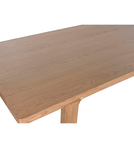 Home ESPRIT Eettafel in natuurlijk eikenhout, 210.5 x 101 x 77 cm, with a sleek rectangular design for dining and living spaces.