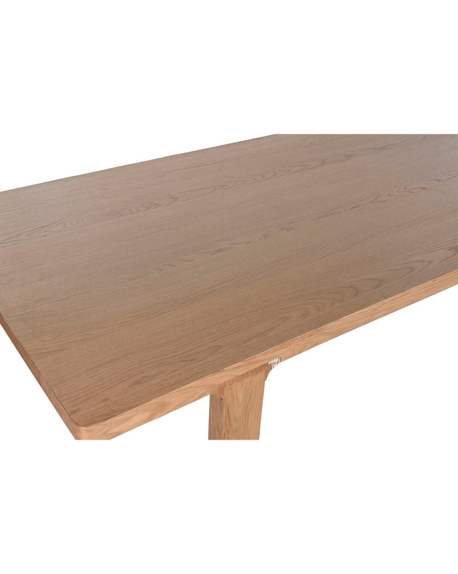 Home ESPRIT Eettafel in natuurlijk eikenhout, 210.5 x 101 x 77 cm, with a sleek rectangular design for dining and living spaces.