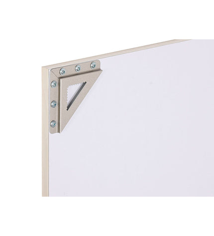 Home ESPRIT wall mirror set with four beige and gray rectangular mirrors, measuring 66x2x92 cm and 70x2x97 cm.