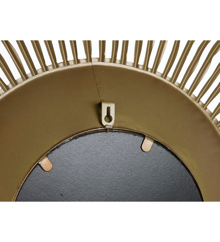 Home ESPRIT Wandspiegel Koper 70x8.5x70 cm with a sleek copper frame, ideal for home decor and interior styling.